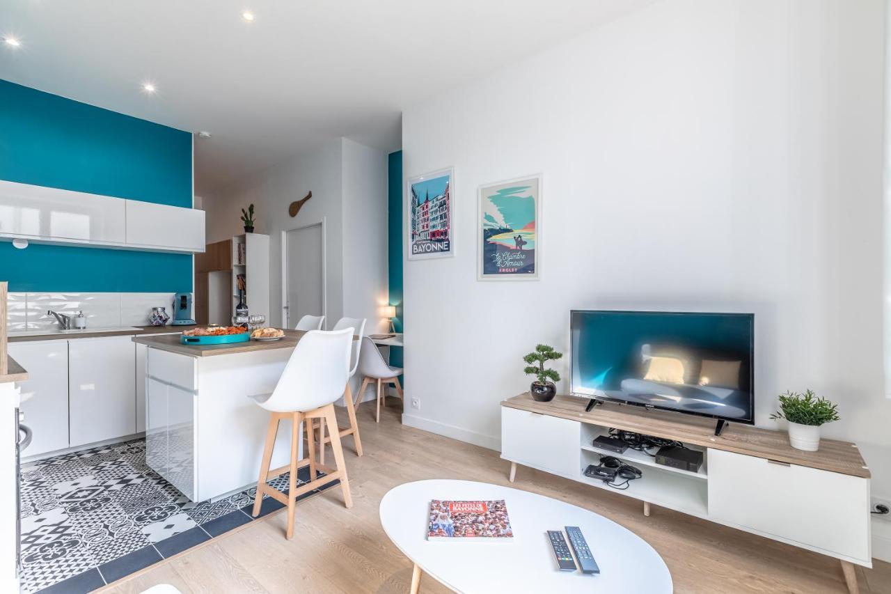 Ferienwohnung By'Ona Marquisat Au Calme A 2 Pas De L'Adour Bayonne Exterior foto