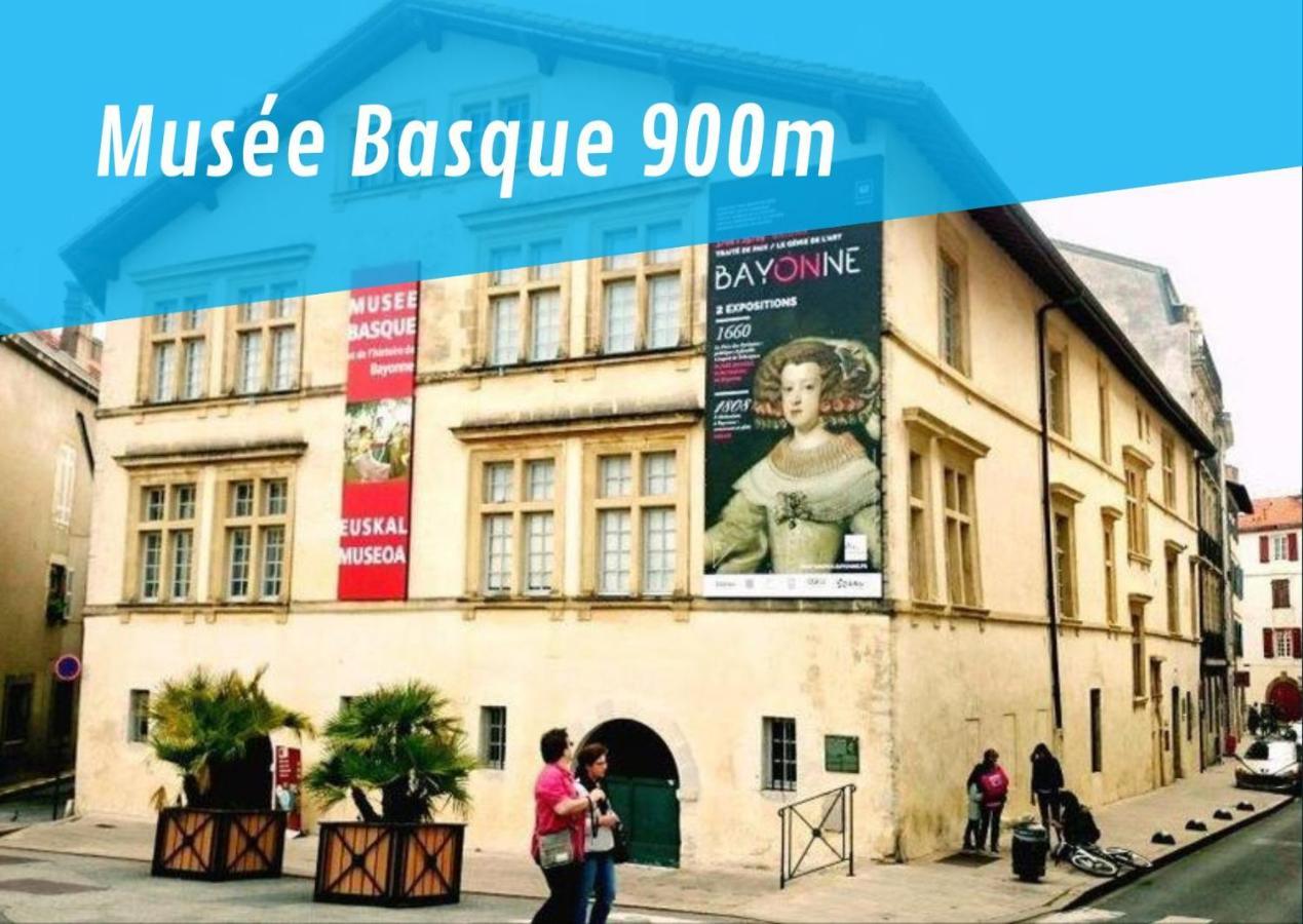 Ferienwohnung By'Ona Marquisat Au Calme A 2 Pas De L'Adour Bayonne Exterior foto